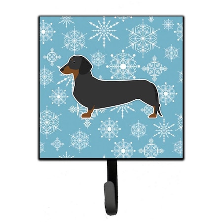Carolines Treasures Winter Snowflake Dachshund Leash or Key Holder BB3482SH4
